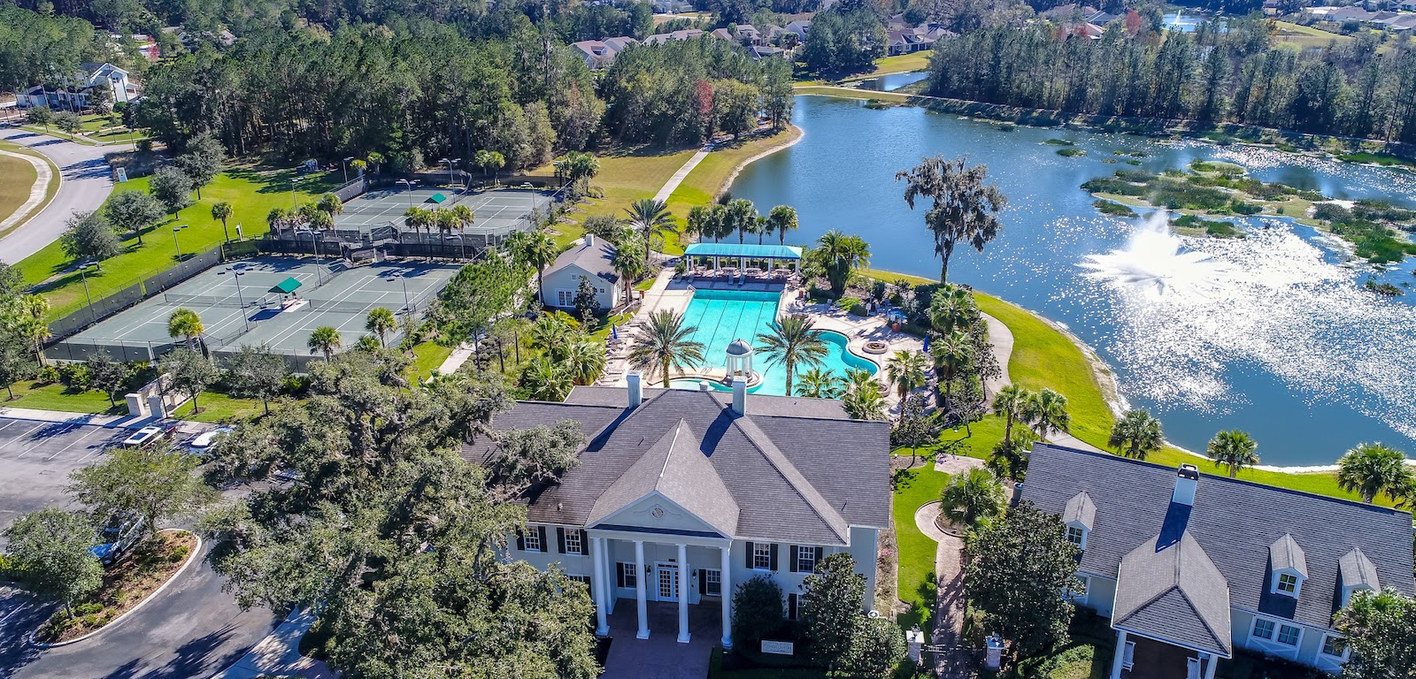 Southern Hills - Golf Club House aerial photo